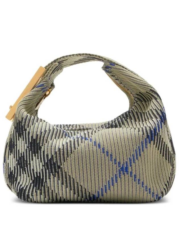 Peg Mini Check Duffel Bag Beige - BURBERRY - BALAAN 1