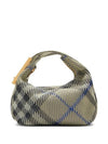 Peg Mini Check Duffel Bag Beige - BURBERRY - BALAAN 1