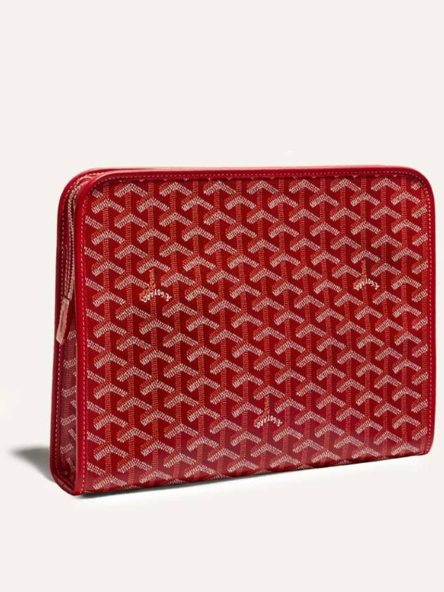 Jouvence GM Clutch Bag Red - GOYARD - BALAAN 3