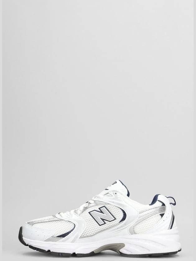 530 Retro Running Low Top Sneakers Navy White - NEW BALANCE - BALAAN 4