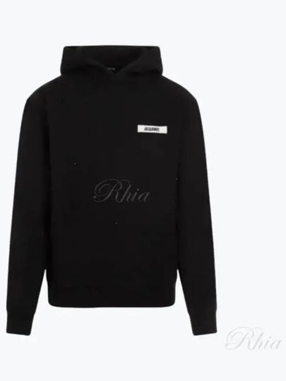 Le Gros Grain Hoodie Black - JACQUEMUS - BALAAN 2