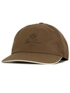 Embroidered Logo Ball Cap Pecan Ivory - LORO PIANA - BALAAN 4