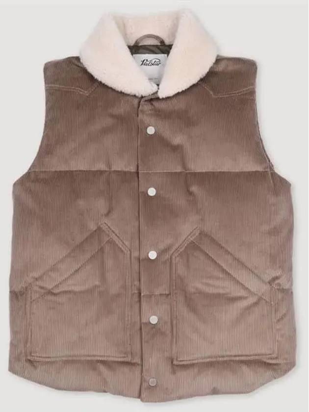 Corduroy Goose Down Sharing Vest - VALSTAR - BALAAN 2