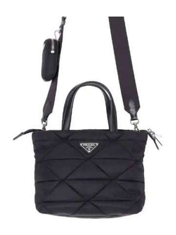 padded nylon tote bag - PRADA - BALAAN 1