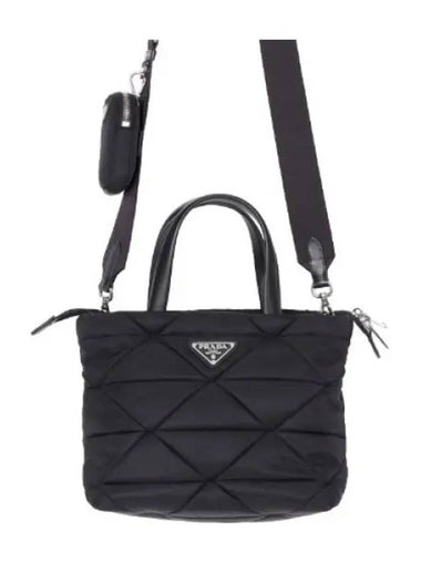 Padded nylon tote bag - PRADA - BALAAN 1