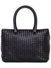 Nappa Brick Tote Bag Black - BOTTEGA VENETA - BALAAN 2