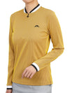 Leonor Mid Layer Long Sleeve T-Shirt Yellow - J.LINDEBERG - BALAAN 6