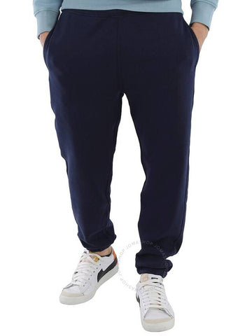 Polo Ralph Lauren Men's Navy Logo Patch Track Pants, Size Large - POLO RALPH LAUREN - BALAAN 1