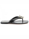 Mini Brooch Mule Black - ROGER VIVIER - BALAAN.