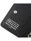 4 Stitch Keyring Card Wallet Black - MAISON MARGIELA - BALAAN 5