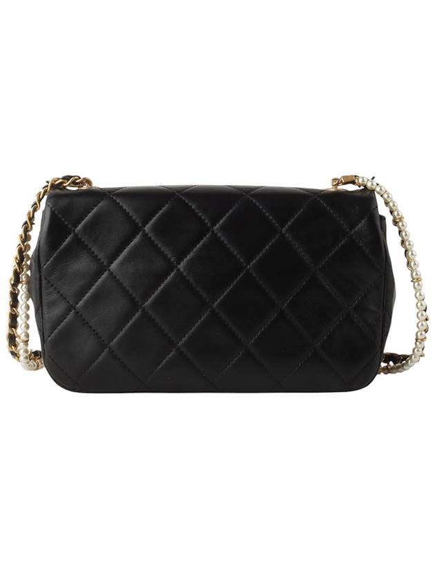 AS2210 Classic Pearl Calfskin Chain Mini Flap Bag 34234Y - CHANEL - BALAAN 3