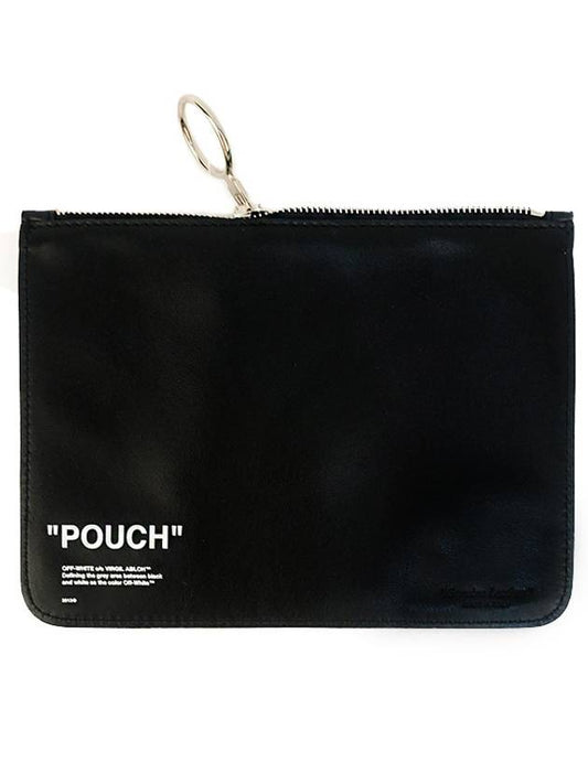 OMNF010E 18659010 Pouch Logo - OFF WHITE - BALAAN 2