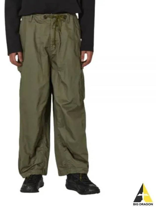 H.D. Cargo Wide Pants Olive - NEEDLES - BALAAN 2