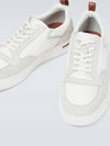 Newport Technical Fabric Walk Sneakers White - LORO PIANA - BALAAN 3