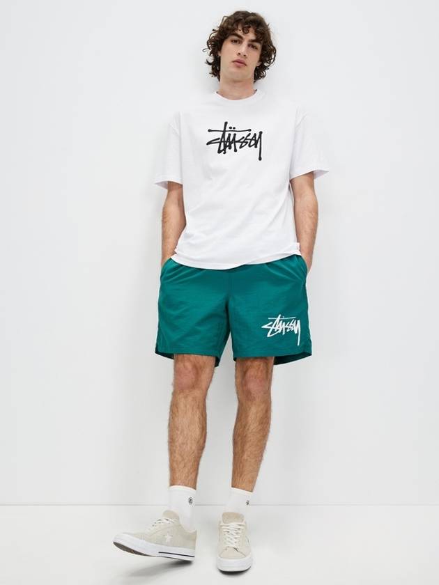 Big Stock Water Shorts Green - STUSSY - BALAAN 3