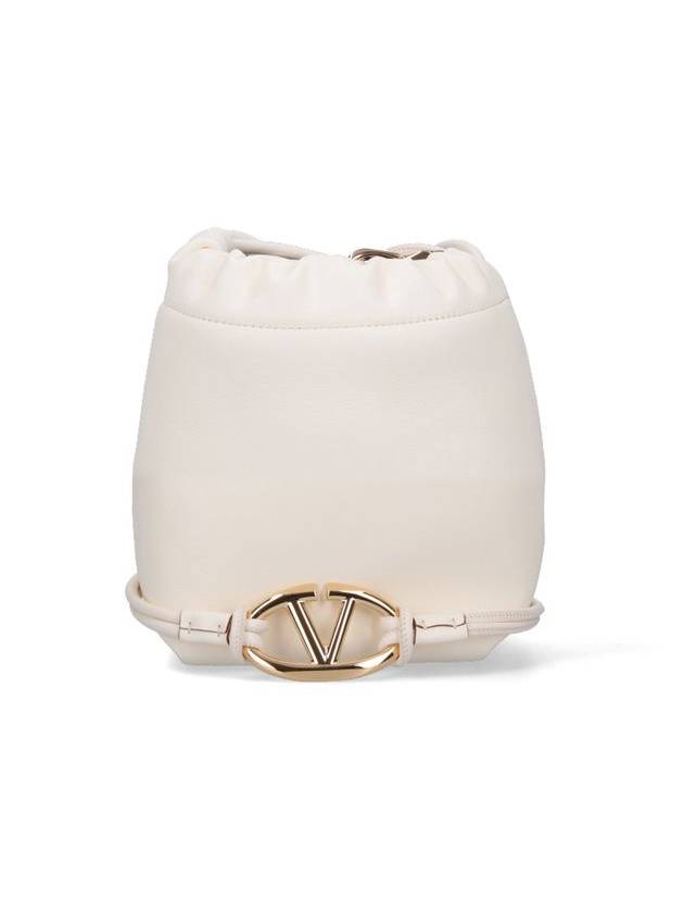 Mini Vlogo Bucket Bag With Pouf - VALENTINO - BALAAN 1