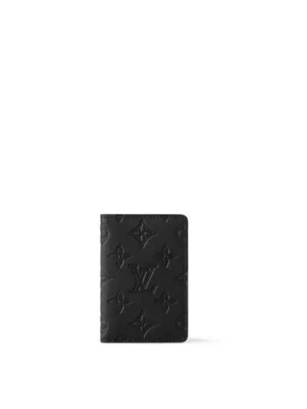 Monogram Shadow Pocket Organizer Card Wallet Black - LOUIS VUITTON - BALAAN 2