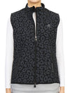 women's brushed vest black - HYDROGEN - BALAAN 3