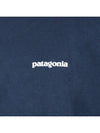 P6 Logo Responsibili Long Sleeve T-Shirt Navy - PATAGONIA - BALAAN 7