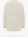 Freccia V-neck Cashmere Knit Top White - MAX MARA - BALAAN 3