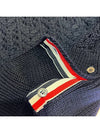 diagonal pullover knit top navy - THOM BROWNE - BALAAN 8
