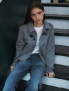 Only One Duffel Wool Jacket Gray - LETTER FROM MOON - BALAAN 7