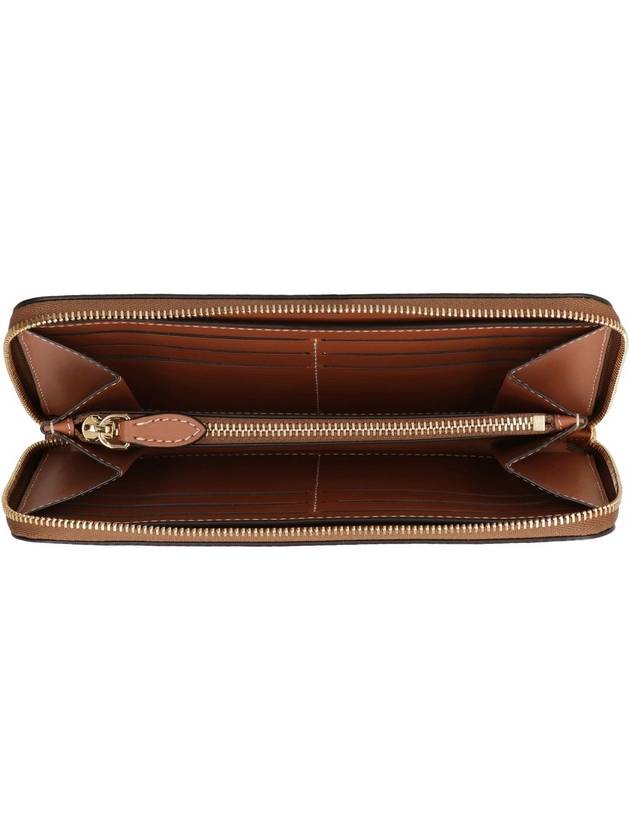 Check Zip Around Long Wallet Archive Beige - BURBERRY - BALAAN 5