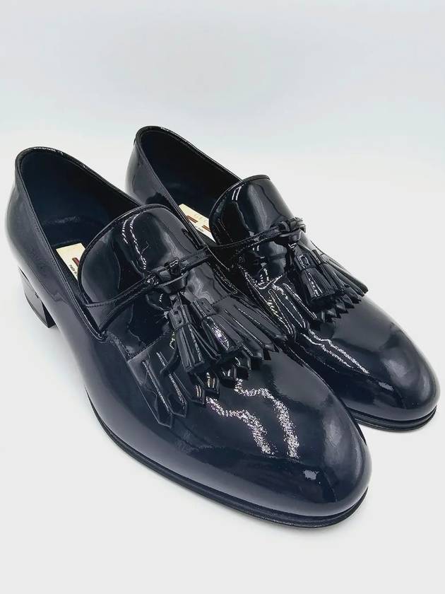 Tassel Leather Loafers Black - GUCCI - BALAAN 7