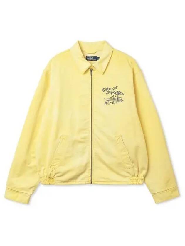 Imbroider chino jacket yellow - POLO RALPH LAUREN - BALAAN 1