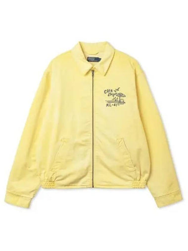 Imbroider chino jacket yellow - POLO RALPH LAUREN - BALAAN 1