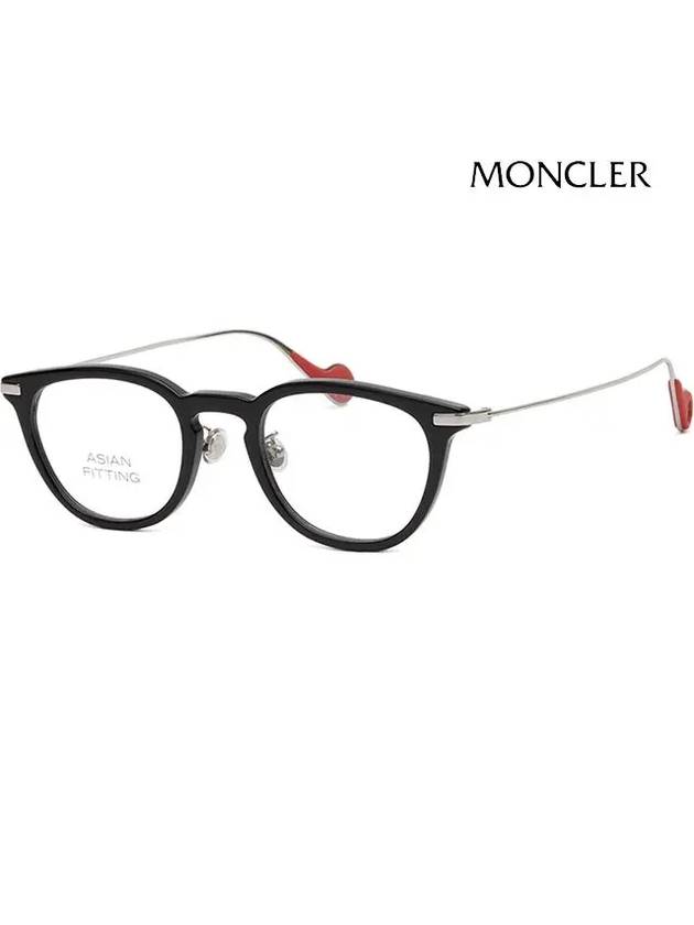 Eyewear Horn-Rim Eyeglasses Black - MONCLER - BALAAN 5