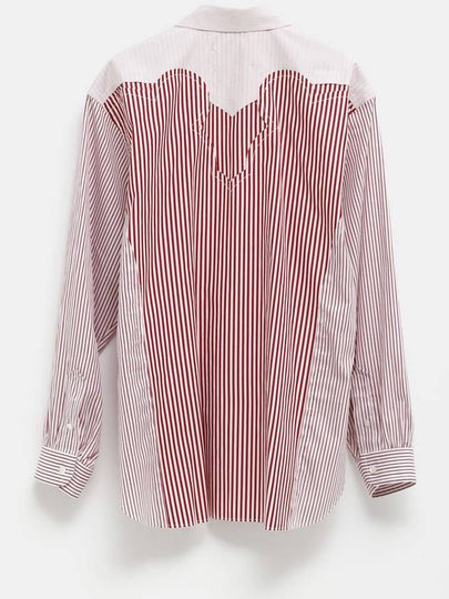 Yoke Stripe Cotton Shirt - MAISON MARGIELA - BALAAN 2