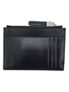 1DR Logo Card Wallet Black X09886PR818 9XXA - DIESEL - BALAAN 2