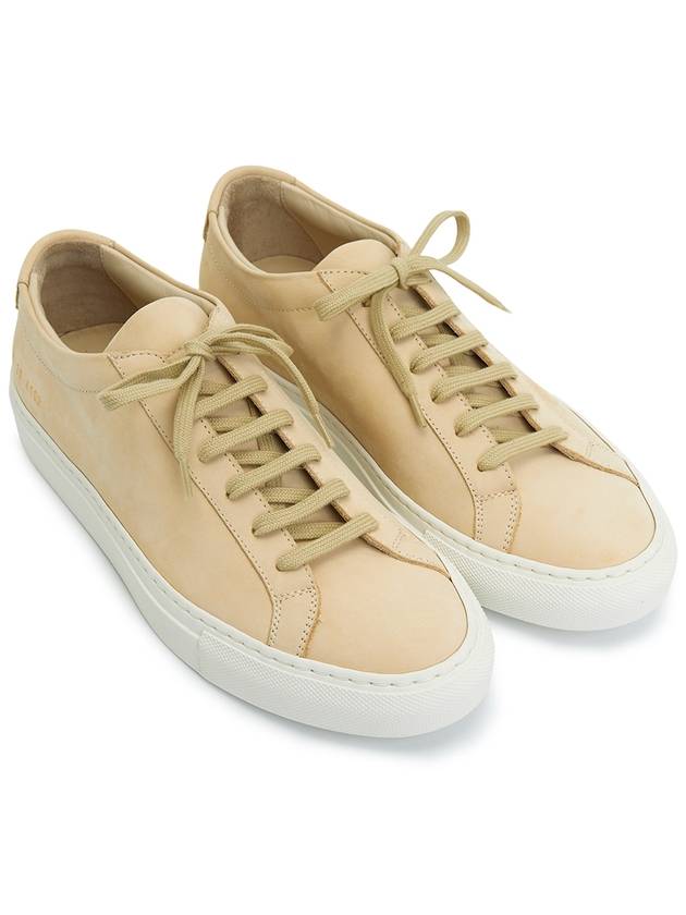 Original Achilles Low Top Sneakers Beige - COMMON PROJECTS - BALAAN 4