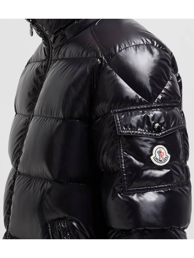 Men's Maya Short Down Padding Black - MONCLER - BALAAN 5