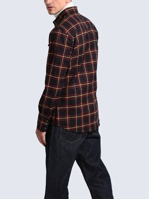 T99 Dsquared Flannel Men s Shirt S74DM0457S52983 - DSQUARED2 - BALAAN 3