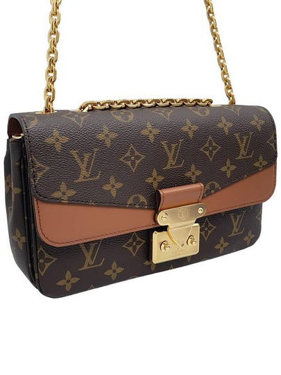 Women s M46127 Monogram Marceau Caramel Chain Shoulder Bag Built in Chip - LOUIS VUITTON - BALAAN 2