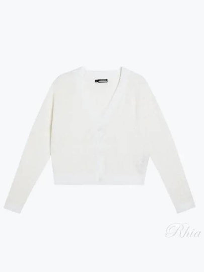 Women's Hanna Knit Cardigan White - J.LINDEBERG - BALAAN 2