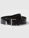 Leather Belt Black Black - PRADA - BALAAN 2