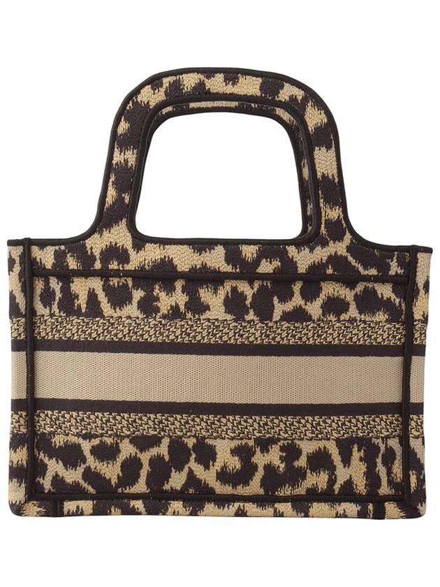 S5475ZRHM Leopard Mini Book Tote Bag 34280Y - DIOR - BALAAN 3