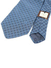 100 silk blue patterned tie - DIOR - BALAAN 4