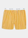 Classic Boxer Cotton Poplin Shorts Yellow Stripe SC BO421YS - SPORTY & RICH - BALAAN 1