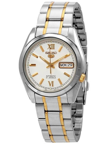 Seiko 5 Automatic Silver Dial Men's Watch SNKL57 - SEIKO - BALAAN 1