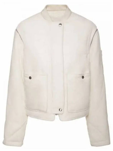 Women s Jacket Cream J40BN0009 J45038 - JIL SANDER - BALAAN 1