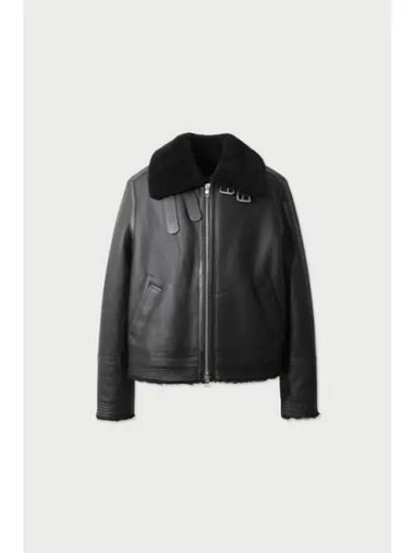 RAITO LEATHER JACKET BLACK - IRO - BALAAN 1