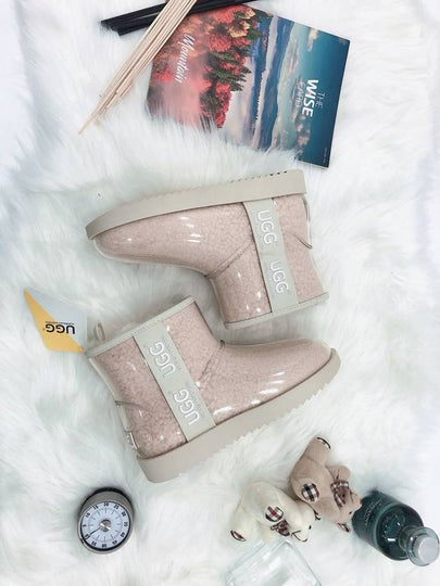 Mini clear waterproof winter boots cream milk - EVER AUSTRALIA UGG - BALAAN 2