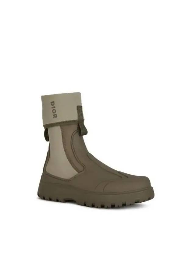 Garden Ankle Boots Khaki - DIOR - BALAAN 3