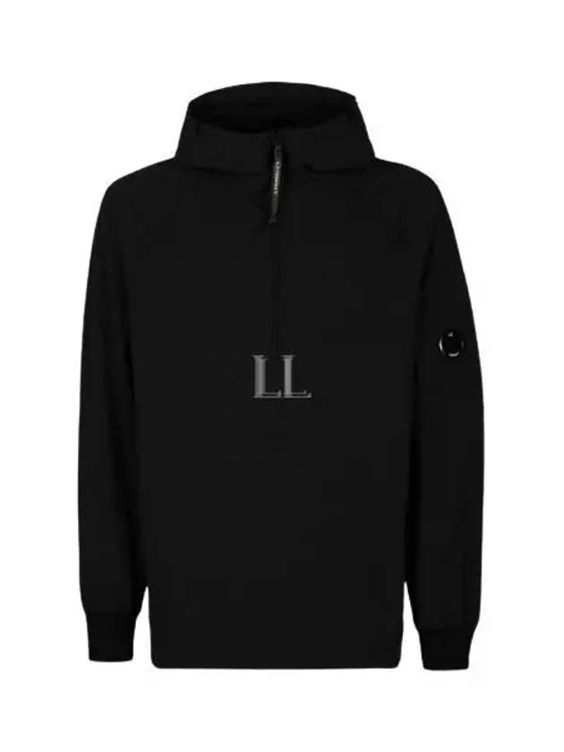 Lens Wappen Hooded Anorak Black - CP COMPANY - BALAAN 2