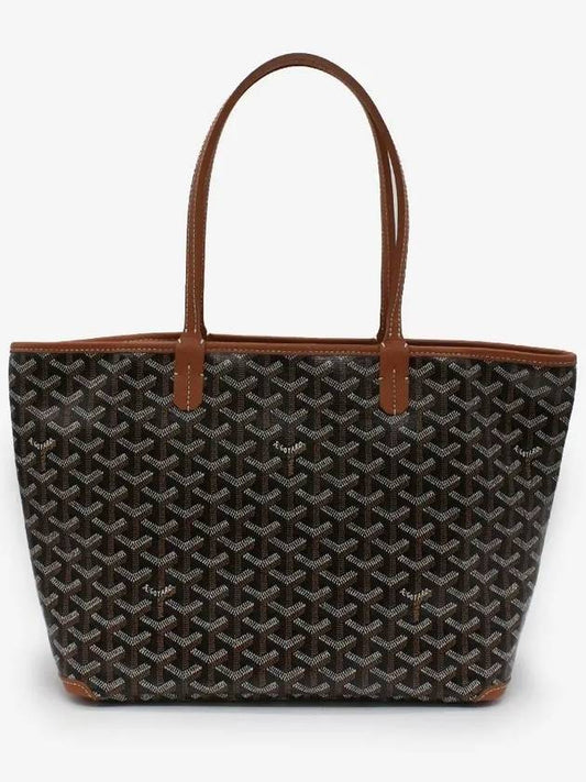 Artois Bag Shoulder Shopper Bag PM Black Tan ARTOISPMLTY01CL03P - GOYARD - BALAAN 1