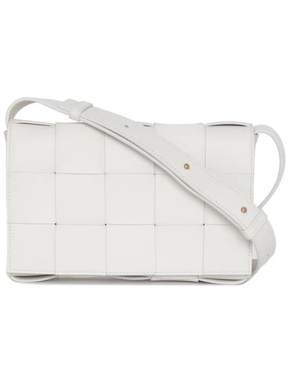 Intrecciato Cassette Cross Bag White - BOTTEGA VENETA - BALAAN 2